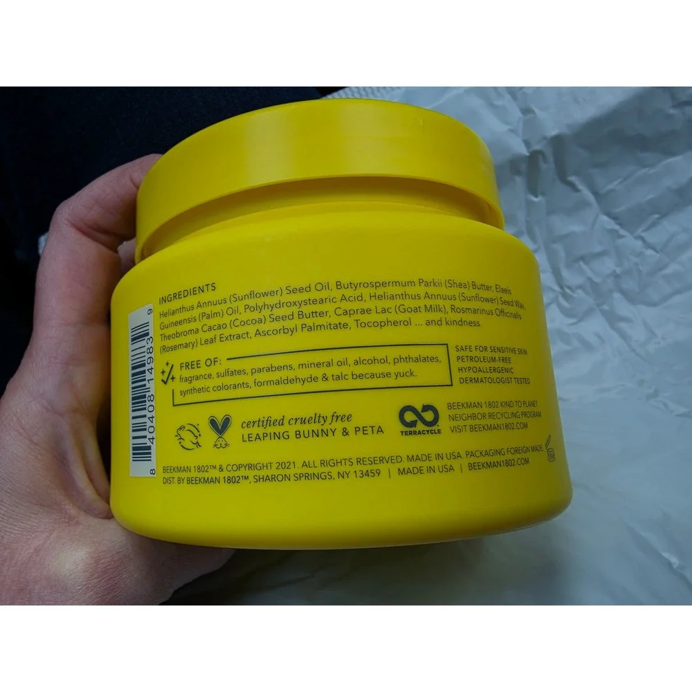 Beekman 1802 Wonder Milk Buttery Botanical Jelly 16oz Petroleum Free Ointment